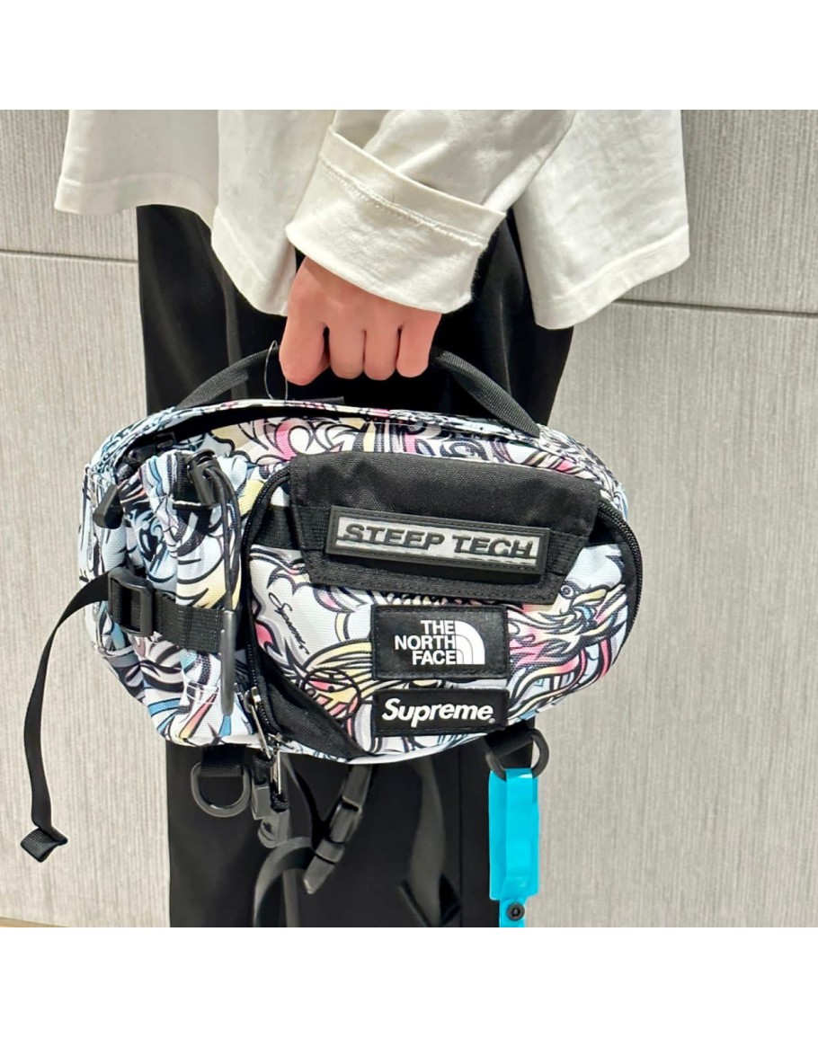 バッグ Supreme North Face Steep Tech Waist Bag Supreme The North Face Steep Tech Waist Bag Black Dragon